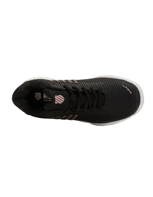 Kswiss Hypercourt Express 2 Hb Negro Rosa Mujer | Ofertas de pádel